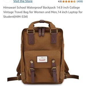 DISCONTINUED Himawari Rust Backpack